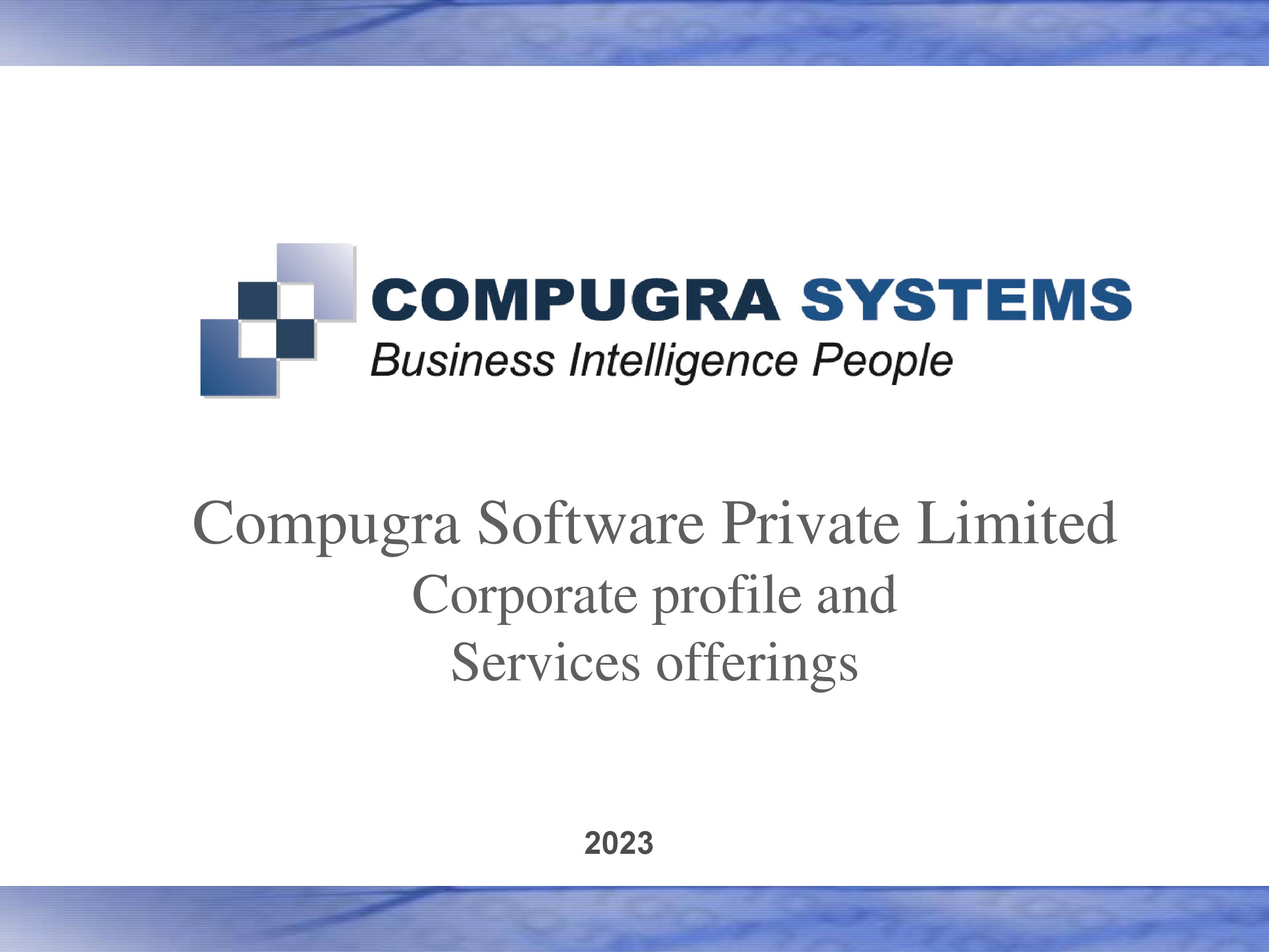 Compugra Software Private Limited Hyderabad