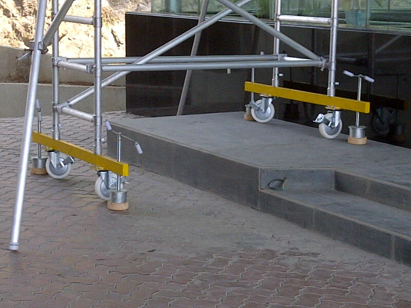 Fotos de Crystal Aluminium Mobile Scaffolding Towers / Ladders