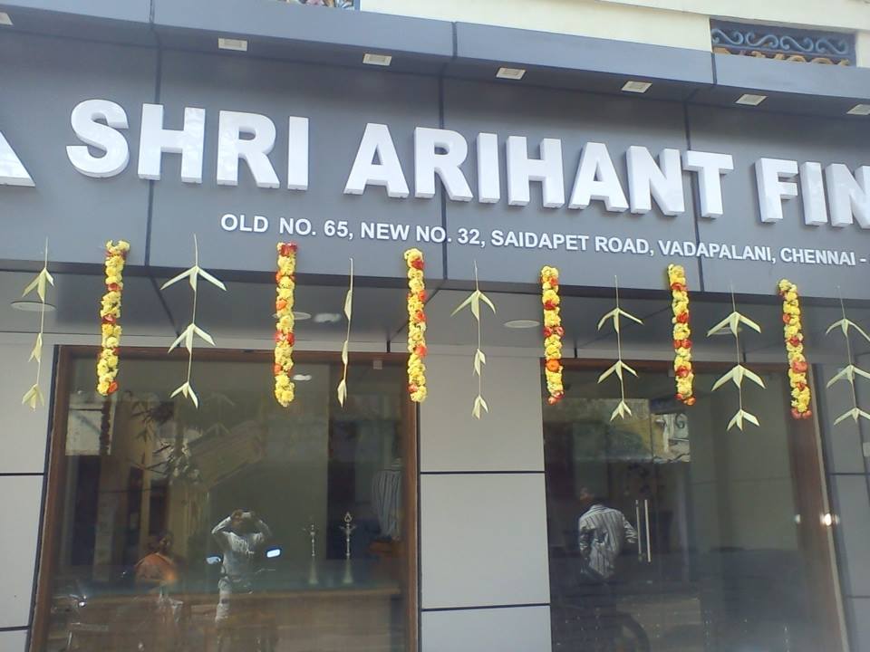Shri Arihant Finance Chennai